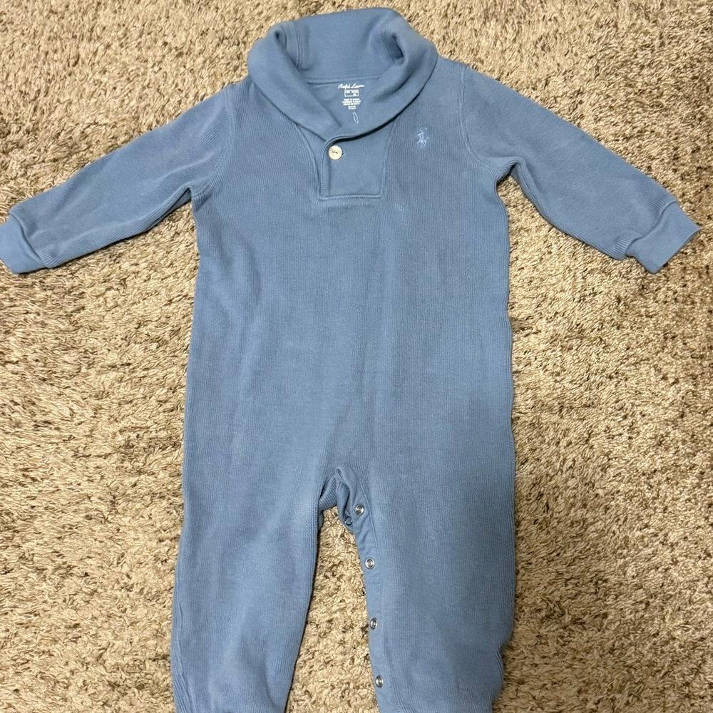 Ralph Lauren Blue Kids One Piece